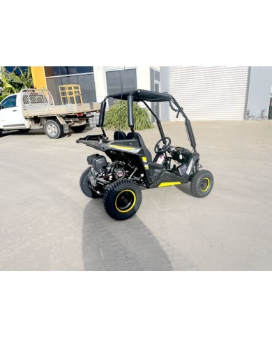 FORZA 1 K1 Dune Buggy 163CC 5.5HP Off Road UTV ATV 2 Seater 4 Wheel Go kart REV Yellow FORZA 1 K1 Dune Buggy 163CC 5.5HP Off Road UTV ATV 2 Seater 4 Wheel Go kart REV Yellow