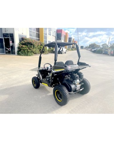 FORZA 1 K1 Dune Buggy 163CC 5.5HP Off Road UTV ATV 2 Seater 4 Wheel Go kart REV Yellow FORZA 1 K1 Dune Buggy 163CC 5.5HP Off Road UTV ATV 2 Seater 4 Wheel Go kart REV Yellow