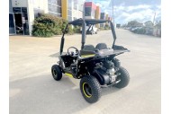 FORZA 1 K1 Dune Buggy 163CC 5.5HP Off Road UTV ATV 2 Seater 4 Wheel Go kart REV Yellow