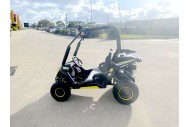 FORZA 1 K1 Dune Buggy 163CC 5.5HP Off Road UTV ATV 2 Seater 4 Wheel Go kart REV Yellow