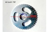 44 Teeth T8F Rear Back Chain Sprocket Cog PIT PRO TRAIL QUAD ATV KART 44 Teeth T8F Rear Back Chain Sprocket Cog PIT PRO TRAIL QUAD ATV KART