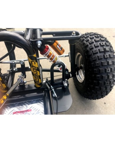 OFFROAD 9HP 270CC GO KART SINGLE SEAT ADULT BUGGY QUAD ATV SUSPENSION WET CLUTCH