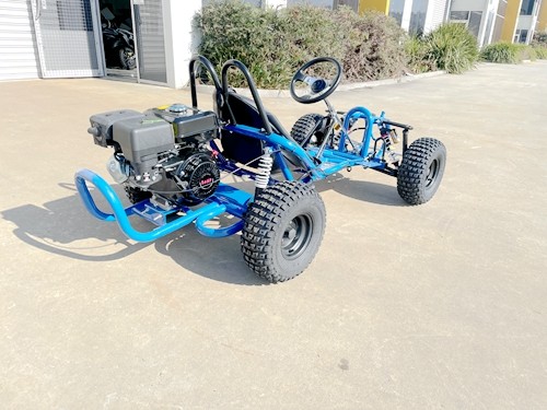 OFFROAD 9HP 270CC GO KART SINGLE SEAT ADULT BUGGY QUAD ATV SUSPENSION WET CLUTCH BLUE OFFROAD 9HP 270CC GO KART SINGLE SEAT ADULT BUGGY QUAD ATV SUSPENSION WET CLUTCH BLUE