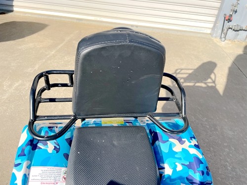 WILDFORCE49 49CC FARM QUAD BIKE ATV BUGGY KIDS 4 WHEELER HUASHENG 2-STROKE BLUE