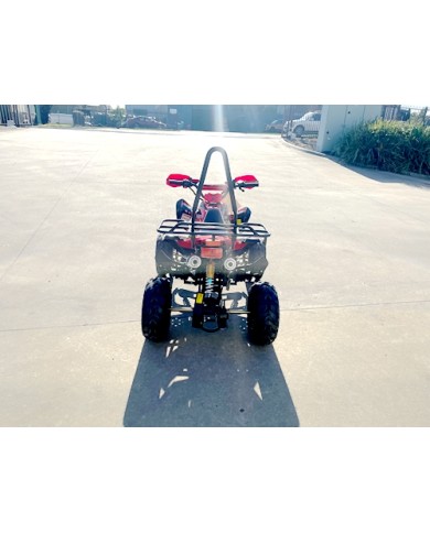 125CC ATV Sport Quad Dirt Bike 4 Wheel Buggy Go kart Rear Rack Semi Auto 3+1 Ranger red 125CC ATV Sport Quad Dirt Bike 4 Wheel Buggy Go kart Rear Rack Semi Auto 3+1 Ranger red