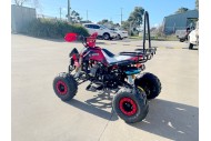 125CC ATV Sport Quad Dirt Bike 4 Wheel Buggy Go kart Rear Rack Semi Auto 3+1 Ranger red 125CC ATV Sport Quad Dirt Bike 4 Wheel Buggy Go kart Rear Rack Semi Auto 3+1 Ranger red