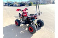 125CC ATV Sport Quad Dirt Bike 4 Wheel Buggy Go kart Rear Rack Semi Auto 3+1 Ranger red 125CC ATV Sport Quad Dirt Bike 4 Wheel Buggy Go kart Rear Rack Semi Auto 3+1 Ranger red