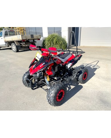 125CC ATV Sport Quad Dirt Bike 4 Wheel Buggy Go kart Rear Rack Semi Auto 3+1 Ranger red 125CC ATV Sport Quad Dirt Bike 4 Wheel Buggy Go kart Rear Rack Semi Auto 3+1 Ranger red