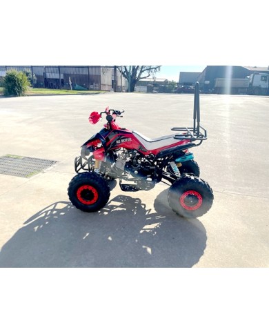 125CC ATV Sport Quad Dirt Bike 4 Wheel Buggy Go kart Rear Rack Semi Auto 3+1 Ranger red 125CC ATV Sport Quad Dirt Bike 4 Wheel Buggy Go kart Rear Rack Semi Auto 3+1 Ranger red