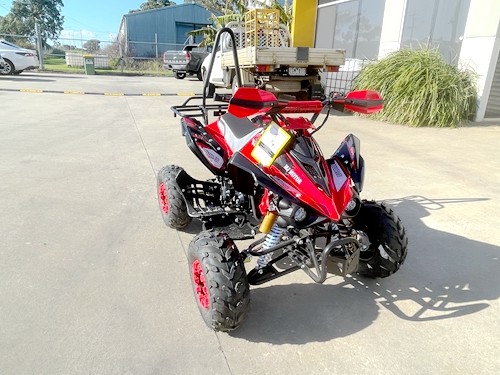 125CC ATV Sport Quad Dirt Bike 4 Wheel Buggy Go kart Rear Rack Semi Auto 3+1 Ranger red 125CC ATV Sport Quad Dirt Bike 4 Wheel Buggy Go kart Rear Rack Semi Auto 3+1 Ranger red
