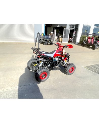 125CC ATV Sport Quad Dirt Bike 4 Wheel Buggy Go kart Rear Rack Semi Auto 3+1 Ranger red 125CC ATV Sport Quad Dirt Bike 4 Wheel Buggy Go kart Rear Rack Semi Auto 3+1 Ranger red