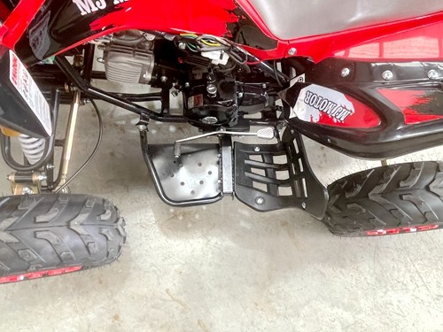 125CC ATV Sport Quad Dirt Bike 4 Wheel Buggy Go kart Rear Rack Semi Auto 3+1 Ranger red 125CC ATV Sport Quad Dirt Bike 4 Wheel Buggy Go kart Rear Rack Semi Auto 3+1 Ranger red