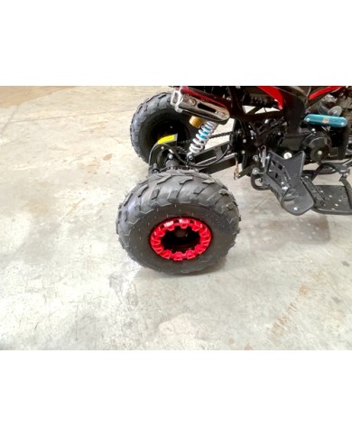 125CC ATV Sport Quad Dirt Bike 4 Wheel Buggy Go kart Rear Rack Semi Auto 3+1 Ranger red 125CC ATV Sport Quad Dirt Bike 4 Wheel Buggy Go kart Rear Rack Semi Auto 3+1 Ranger red