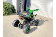125CC ATV Sport Quad Dirt Bike 4 Wheel Buggy Go kart Rear Rack Semi Auto 3+1 RANGER GREEN