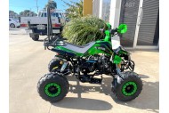 125CC ATV Sport Quad Dirt Bike 4 Wheel Buggy Go kart Rear Rack Semi Auto 3+1 RANGER GREEN