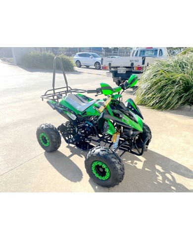 125CC ATV Sport Quad Dirt Bike 4 Wheel Buggy Go kart Rear Rack Semi Auto 3+1 RANGER GREEN 125CC ATV Sport Quad Dirt Bike 4 Wheel Buggy Go kart Rear Rack Semi Auto 3+1 RANGER GREEN