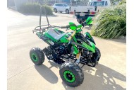 125CC ATV Sport Quad Dirt Bike 4 Wheel Buggy Go kart Rear Rack Semi Auto 3+1 RANGER GREEN