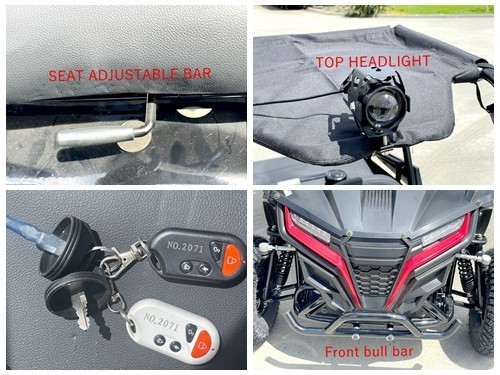 FORZA1 K1 Dune Buggy 163CC 5.5HP Off Road UTV ATV 2 Seater 4 Wheel Go kart REV