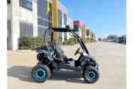 FORZA 1 K1 Dune Buggy 163CC 5.5HP Off Road UTV ATV 2 Seater 4 Wheel Go kart REV BLUE
