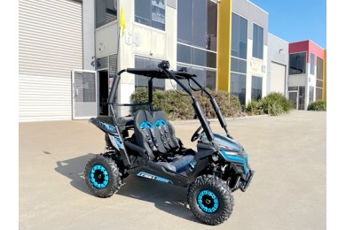 FORZA 1 K1 Dune Buggy 163CC 5.5HP Off Road UTV ATV 2 Seater 4 Wheel Go kart REV BLUE