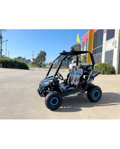 FORZA 1 K1 Dune Buggy 163CC 5.5HP Off Road UTV ATV 2 Seater 4 Wheel Go kart REV BLUE