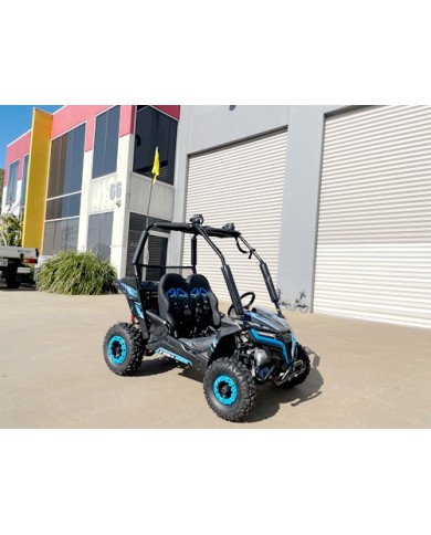 FORZA 1 K1 Dune Buggy 163CC 5.5HP Off Road UTV ATV 2 Seater 4 Wheel Go kart REV BLUE