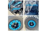 FORZA 1 K1 Dune Buggy 163CC 5.5HP Off Road UTV ATV 2 Seater 4 Wheel Go kart REV BLUE