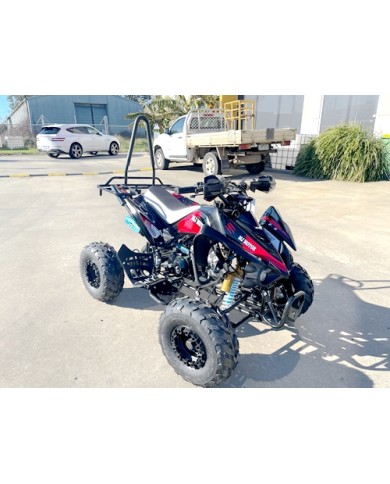 125CC ATV Sport Quad Dirt Bike 4 Wheel Buggy Go kart Rear Rack Semi Auto 3+1 Ranger Black 125CC ATV Sport Quad Dirt Bike 4 Wheel Buggy Go kart Rear Rack Semi Auto 3+1 Ranger Black