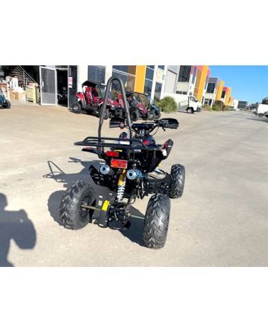 125CC ATV Sport Quad Dirt Bike 4 Wheel Buggy Go kart Rear Rack Semi Auto 3+1 Ranger Black 125CC ATV Sport Quad Dirt Bike 4 Wheel Buggy Go kart Rear Rack Semi Auto 3+1 Ranger Black