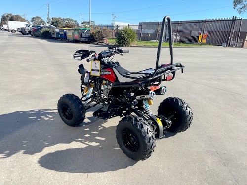 125CC ATV Sport Quad Dirt Bike 4 Wheel Buggy Go kart Rear Rack Semi Auto 3+1 Ranger Black 125CC ATV Sport Quad Dirt Bike 4 Wheel Buggy Go kart Rear Rack Semi Auto 3+1 Ranger Black
