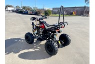 125CC ATV Sport Quad Dirt Bike 4 Wheel Buggy Go kart Rear Rack Semi Auto 3+1 Ranger Black 125CC ATV Sport Quad Dirt Bike 4 Wheel Buggy Go kart Rear Rack Semi Auto 3+1 Ranger Black