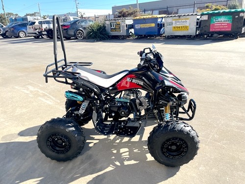 125CC ATV Sport Quad Dirt Bike 4 Wheel Buggy Go kart Rear Rack Semi Auto 3+1 Ranger Black 125CC ATV Sport Quad Dirt Bike 4 Wheel Buggy Go kart Rear Rack Semi Auto 3+1 Ranger Black
