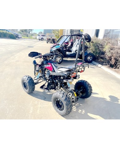 125CC ATV Sport Quad Dirt Bike 4 Wheel Buggy Go kart Rear Rack Semi Auto 3+1 Ranger Black 125CC ATV Sport Quad Dirt Bike 4 Wheel Buggy Go kart Rear Rack Semi Auto 3+1 Ranger Black