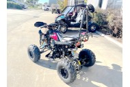 125CC ATV Sport Quad Dirt Bike 4 Wheel Buggy Go kart Rear Rack Semi Auto 3+1 Ranger Black 125CC ATV Sport Quad Dirt Bike 4 Wheel Buggy Go kart Rear Rack Semi Auto 3+1 Ranger Black