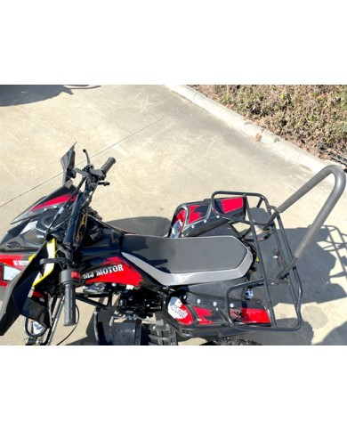 125CC ATV Sport Quad Dirt Bike 4 Wheel Buggy Go kart Rear Rack Semi Auto 3+1 Ranger Black 125CC ATV Sport Quad Dirt Bike 4 Wheel Buggy Go kart Rear Rack Semi Auto 3+1 Ranger Black