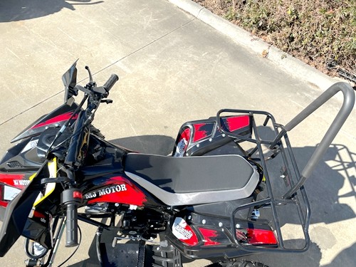 125CC ATV Sport Quad Dirt Bike 4 Wheel Buggy Go kart Rear Rack Semi Auto 3+1 Ranger Black 125CC ATV Sport Quad Dirt Bike 4 Wheel Buggy Go kart Rear Rack Semi Auto 3+1 Ranger Black