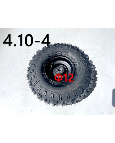 4.10- 4" 4 Inch Wheel Rim+Tyre Tire ESKY Mini Quad Bike ATV Buggy 12mm Bearings 4.10- 4" 4 Inch Wheel Rim+Tyre Tire ESKY Mini Quad Bike ATV Buggy 12mm Bearings