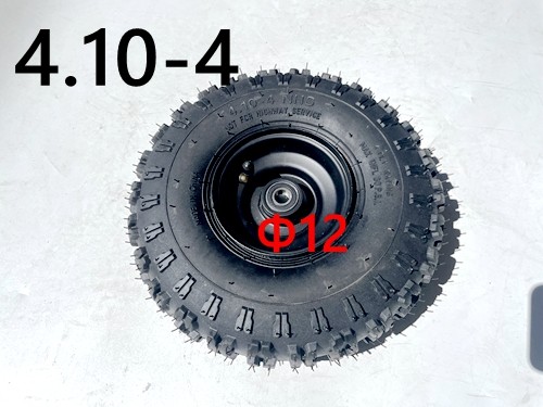 4.10- 4" 4 Inch Wheel Rim+Tyre Tire ESKY Mini Quad Bike ATV Buggy 12mm Bearings