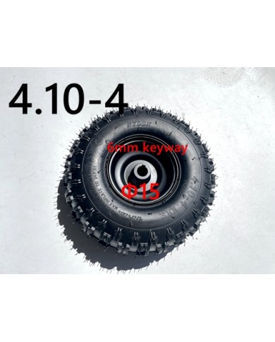 4.10- 4" 4 Inch Wheel Rim+Tyre Tire ESKY Mini Quad Bike ATV Buggy 15mm with 6mm keyway 4.10- 4" 4 Inch Wheel Rim+Tyre Tire ESKY Mini Quad Bike ATV Buggy 15mm with 6mm keyway