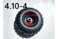 4.10- 4" 4 Inch Wheel Rim+Tyre Tire ESKY Mini Quad Bike ATV Buggy 15mm with 6mm keyway