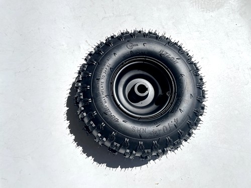 4.10- 4" 4 Inch Wheel Rim+Tyre Tire ESKY Mini Quad Bike ATV Buggy 15mm with 6mm keyway