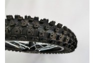 80/100-12 FRONT WHEEL KNOBBY TYRE +TUBE WITH DISC 12 INCH DIRT BIKE TRAIL BIKE
