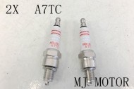 2 x A7TC Spark Plug 50 70 90 110 125 140cc PIT Scooter Quad Dirt Bike ATV Gokart