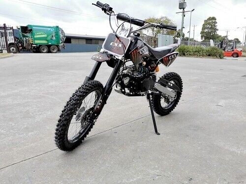 BIGFOOT 125CC PIT MOTOR DIRT BIKE TRAIL MOTOCROSS TERRAIN PRO KICK START BLACK