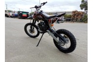 BIGFOOT 125CC PIT MOTOR DIRT BIKE TRAIL MOTOCROSS TERRAIN PRO KICK START BLACK