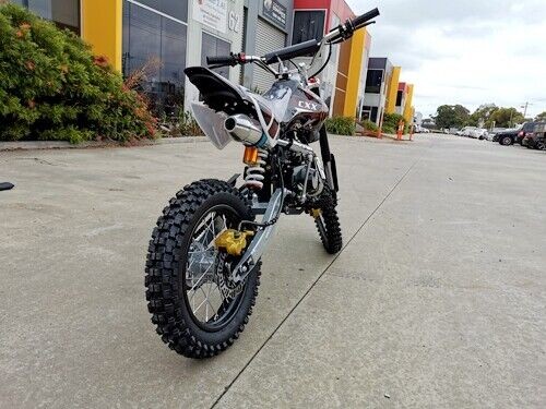 BIGFOOT 125CC PIT MOTOR DIRT BIKE TRAIL MOTOCROSS TERRAIN PRO KICK START BLACK