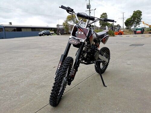 BIGFOOT 125CC PIT MOTOR DIRT BIKE TRAIL MOTOCROSS TERRAIN PRO KICK START BLACK