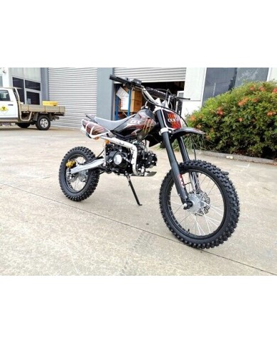 BIGFOOT 125CC PIT MOTOR DIRT BIKE TRAIL MOTOCROSS TERRAIN PRO KICK START BLACK BIGFOOT 125CC PIT MOTOR DIRT BIKE TRAIL MOTOCROSS TERRAIN PRO KICK START BLACK