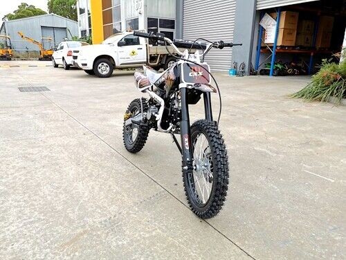 BIGFOOT 125CC PIT MOTOR DIRT BIKE TRAIL MOTOCROSS TERRAIN PRO KICK START BLACK