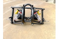 Go Kart front Frame with Suspensions Project 6.5hp 9hp Buggy Trike Drift Slider
